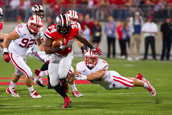 NCAA FOOTBALL: SEP 28 Wisconsin at Ohio State
