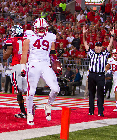 NCAA FOOTBALL: SEP 28 Wisconsin at Ohio State
