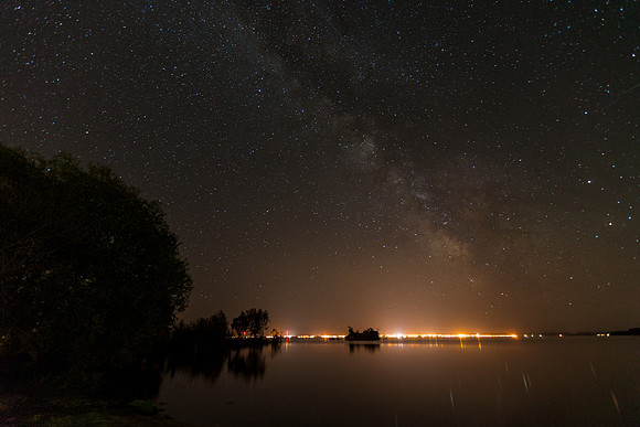 Milky Way over Chequamegon Bay