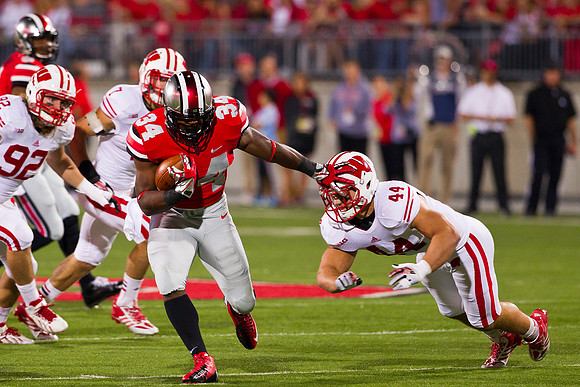 NCAA FOOTBALL: SEP 28 Wisconsin at Ohio State
