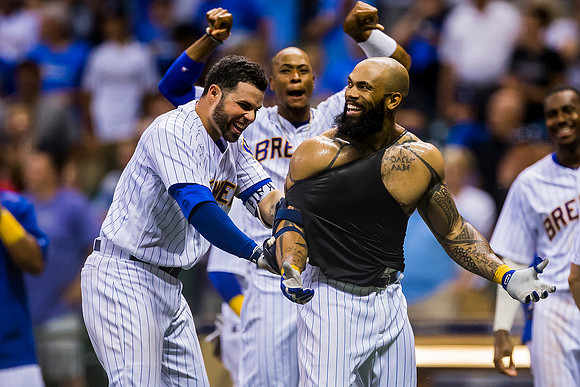 MLB: JUN 16 Padres at Brewers