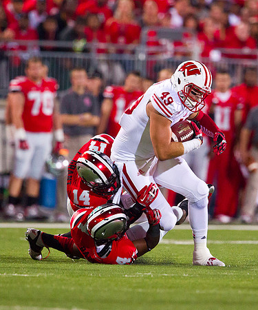 NCAA FOOTBALL: SEP 28 Wisconsin at Ohio State